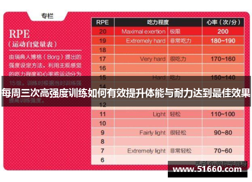 每周三次高强度训练如何有效提升体能与耐力达到最佳效果
